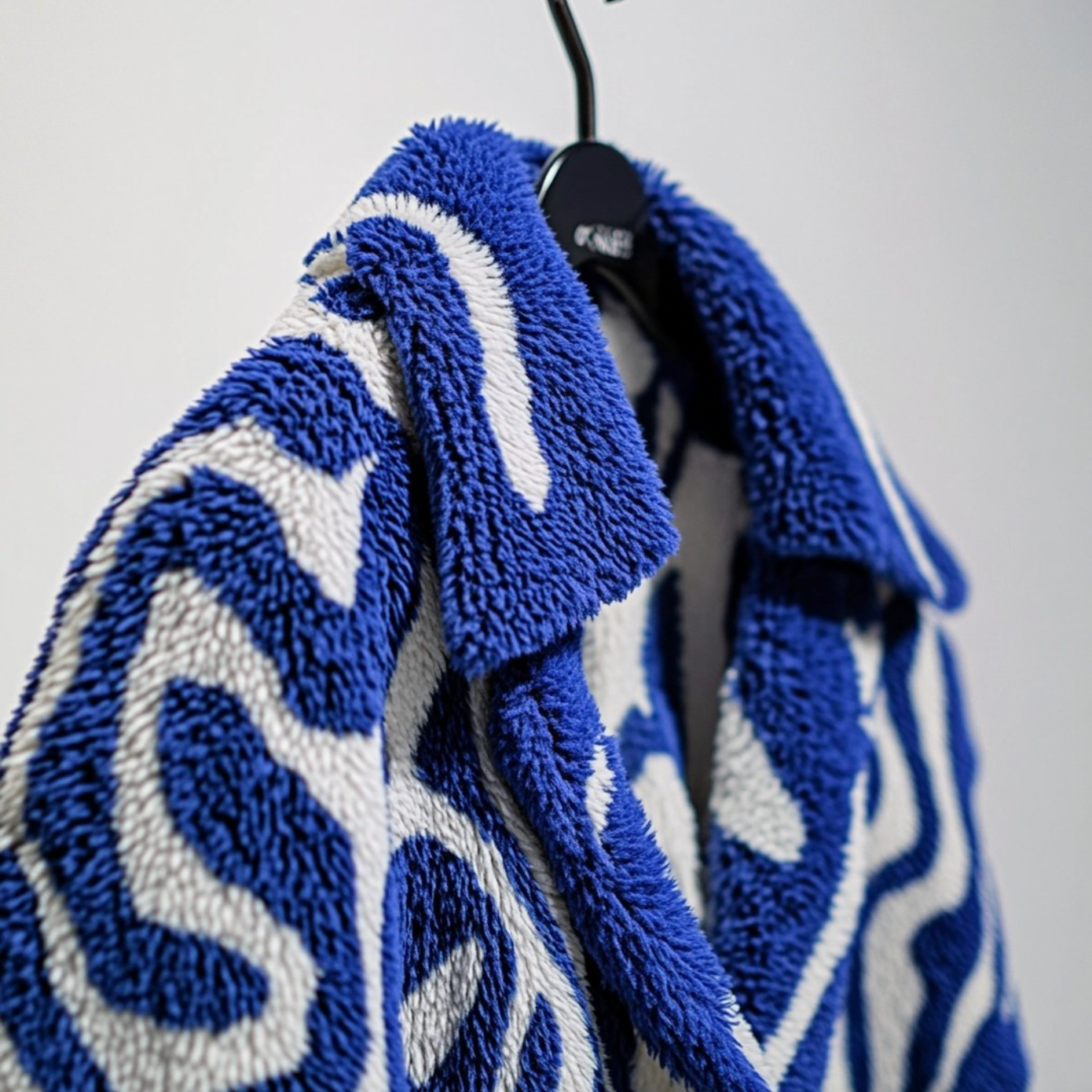 Natural Dye Indigo Fur Jacket